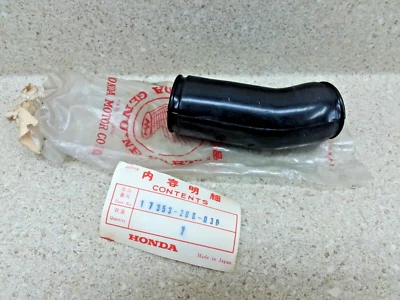 1961-1966 Original Honda Left Air Cleaner Tube ~ CB72 CB77 ( # 17353-268-030 ) - Imagem 1 de 4