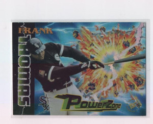 1995 Topps Stadium Club FRANK THOMAS POWER ZONE PZ-11 CHICAGO WHITE SOX