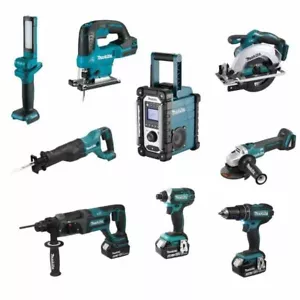 MAKITA CANADA 18V Li-Ion Cordless 9-Tool Combo Kit - Picture 1 of 17