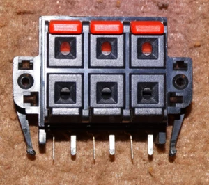 SONY STR*** stereo receiver 3 Speaker wire spring Terminal connection block VGC - Picture 1 of 6