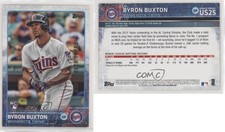 2017 Topps Rediscover Topps Buybacks Gold Byron Buxton #2015-US25