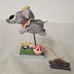 JIM SHORE DISNEY TRADITIONS 4010028 FAITH IN FLIGHT DUMBO FIGURINE ORNAMENT ash1 - Picture 1 of 4