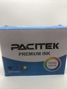 Tinta Pacitek Premium - Colores vivos (negro, magenta, azul y amarillo) NUEVA - Imagen 1 de 3