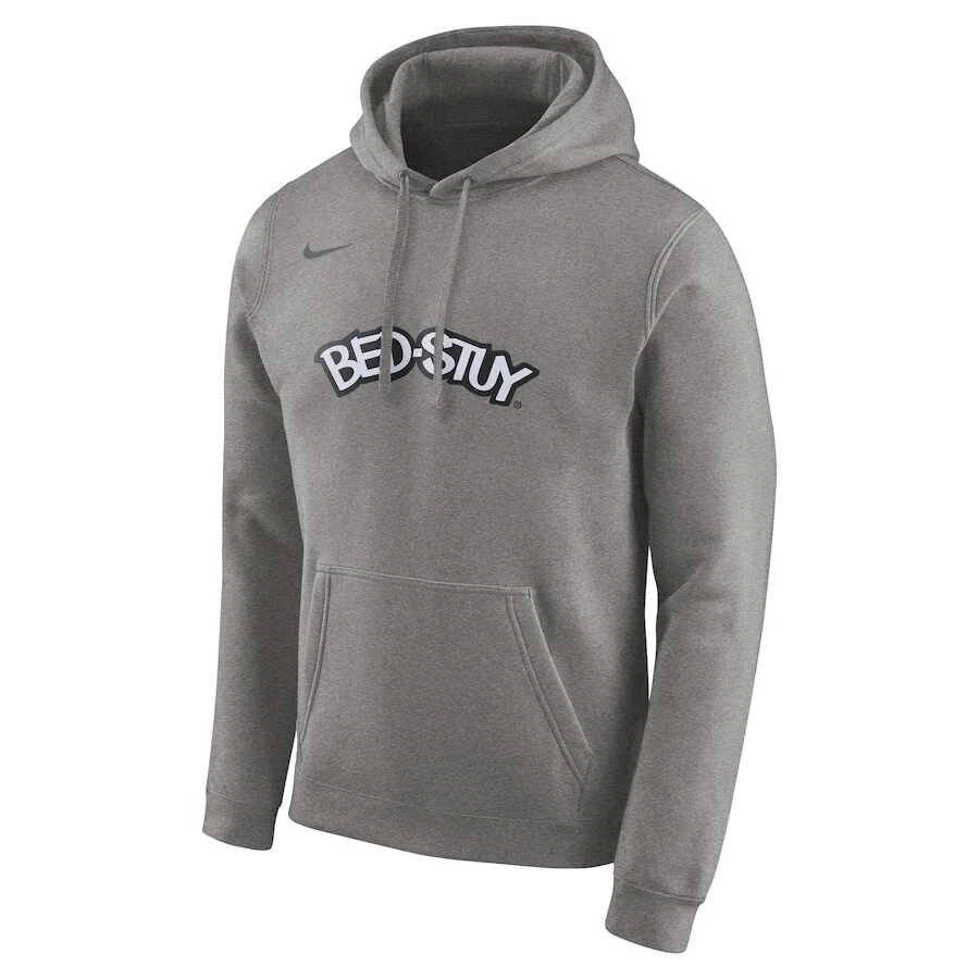 Nike NBA Brooklyn Nets Bed-Stuy City Edition Hoodie Sweatshirt Men M CD3214-063