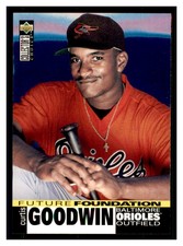 1995 Collector's Choice #37 CURTIS GOODWIN Baltimore Orioles ~D3B