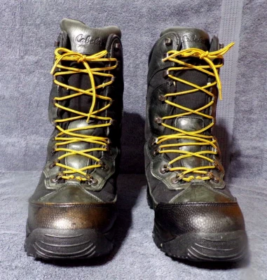 Cabela's Dry Plus Leather Fabric Thinsulate Ultra Hunting boots men's size 12D - Image 1 of 4