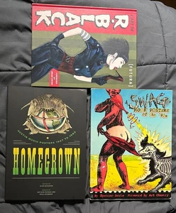 3 Super Poster Books from my Poster Library Austin Posters, Swag, and R. Black - Imagen 1 de 1