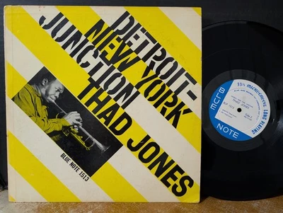 Thad Jones – Detroit-New York Junction 1956 Blue Note OG Kenny Burrell P/Ear RVG - Imagem 1 de 3