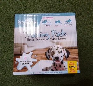 Petsentials Puppy Training Pads 105 Pack 58x58cm Large Gel Tech Pads.,.,. - Picture 1 of 4