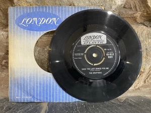 The Drifters – Save The Last Dance For Me - 7" Single 1960 London 45-HLK 9201 - Picture 1 of 4