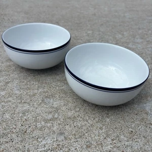 2 Dansk Bistro Christianshavn blau Schüsseln 5" klein Obst oder Müsli - Bild 1 von 5