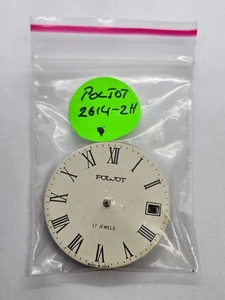 Vintage USSR Poljot 2614-2H Watch Movement/ Parts - Picture 1 of 3