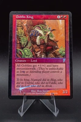 Goblin King: 2001 Magic the Gathering - 7th Edition Foil - Image 1 of 2