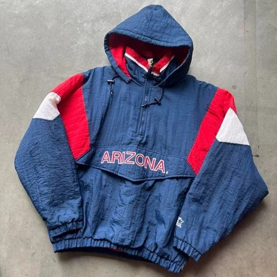 Chaqueta Starter Arizona en streetwear azul y rojo Foto 1 de 4