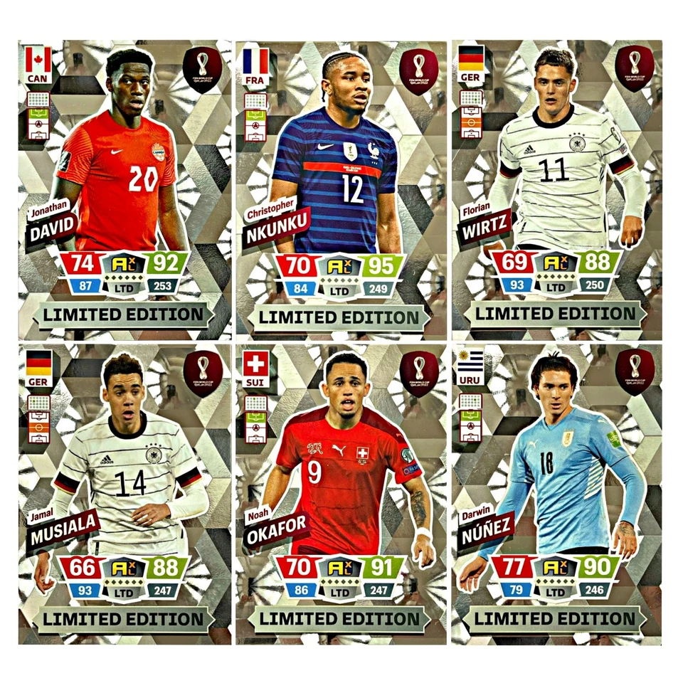Panini Adrenalyn XL FIFA World Cup 2022 Qatar - Limited Edition to Choose From - Image 1 of 1
