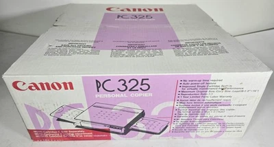 NUEVA Copiadora Láser Personal Portátil Canon PC325 De Colección  Foto 1 de 3