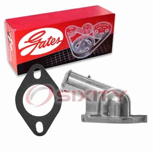 Gates Engine Coolant Water Outlet for 1996-2000 GMC K3500 5.7L V8 Belts br - Picture 1 of 5