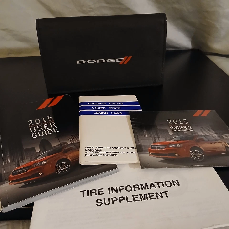 OEM Dodge Grand Caravan Manual del Propietario Conjunto y Estuche Funcionarán con Otros Años Foto 1 de 4