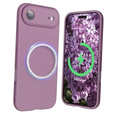  Funda para iPhone Air Funda Compatible con MagSafe (6.5 pulgadas 2025), Lila Púrpura Foto 1 de 4