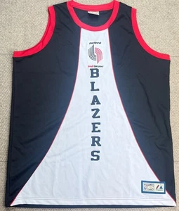 Majestic Hardwood Classics Vtg NBA Portland Trail Blazers Jersey Size XXL - Picture 1 of 9
