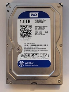 WD10EZEX-00RKKA0, EANNHT2CHB, 08 NOV 2013, Western Digital 1Tb 3.5" Sata HDD - Picture 1 of 2