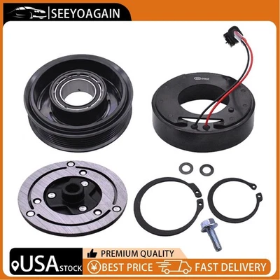 Nuevo kit de embrague compresor de aire acondicionado para Chevrolet Colorado GMC Canyon 2015-2016 V6 3,6 L Foto 1 de 4