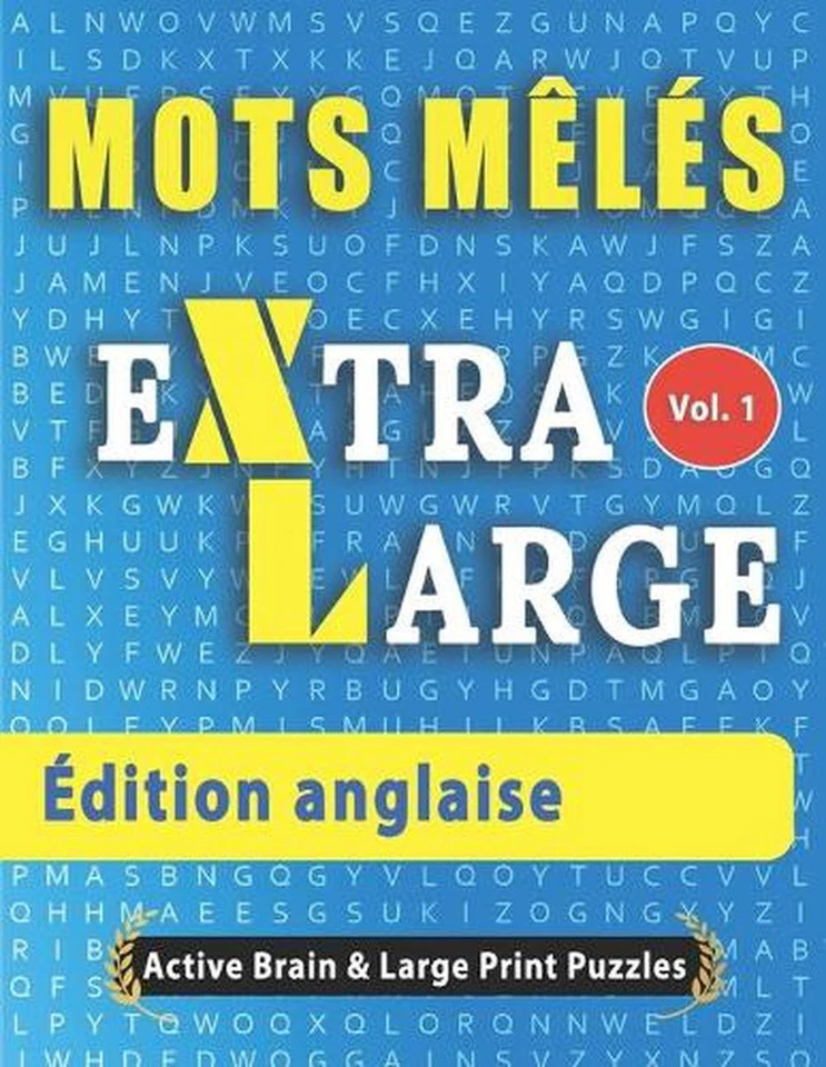 Mots Mls - dition anglaise by Active Brains & Large Prints (French) Paperback Bo - Image 1 of 1