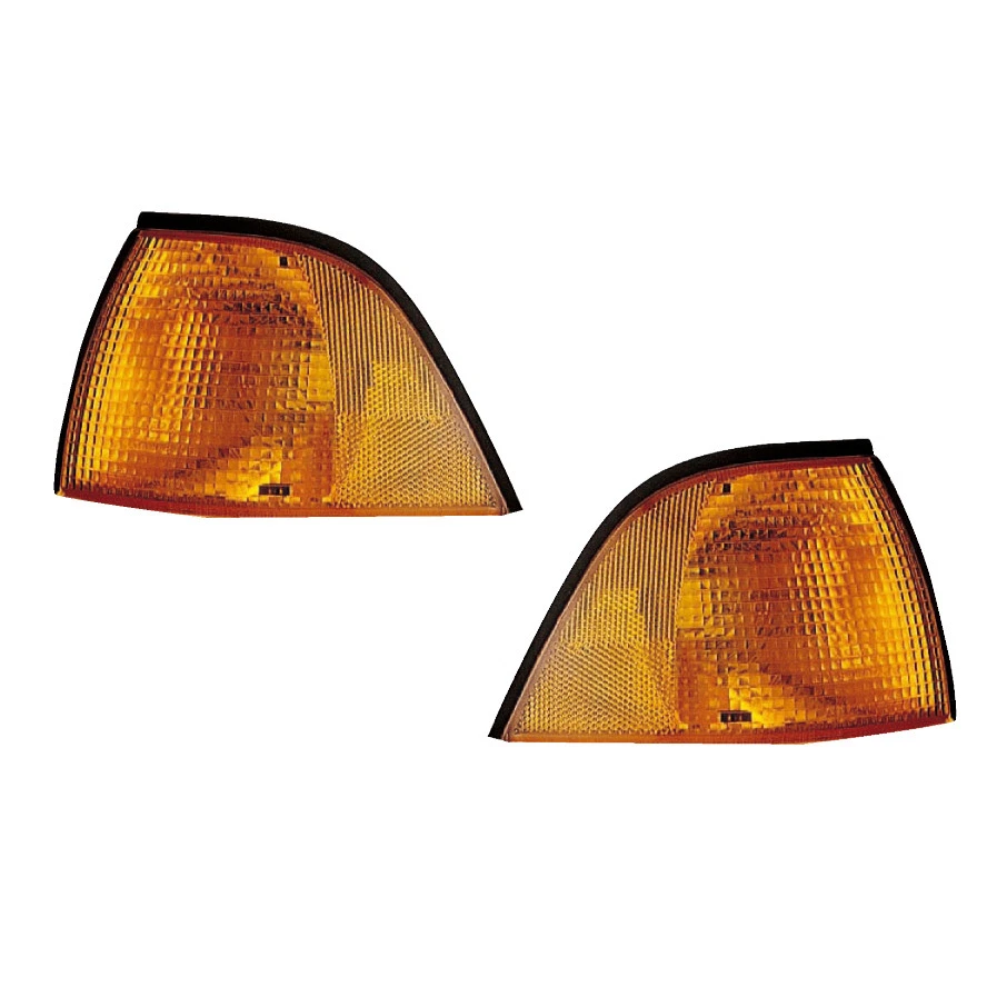 Parking Corner Signal Lights Pair Set for 92-99 BMW 3 Series E36 Coupe - Image 1 of 1