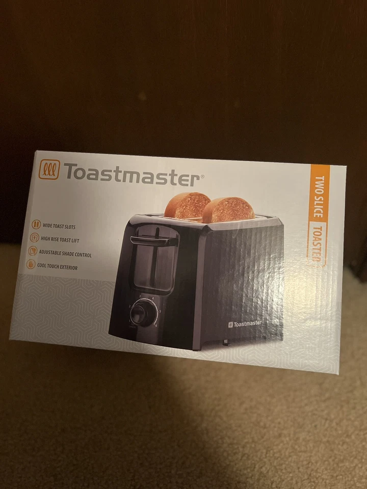 2 slice Toastmaster Toaster Wide Slot New TM-103TS - Image 1 of 1