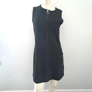 Jacqueline Ferrar Sleeveless Dress S Retro Little Black Dress Minimalist Casual - Picture 1 of 8