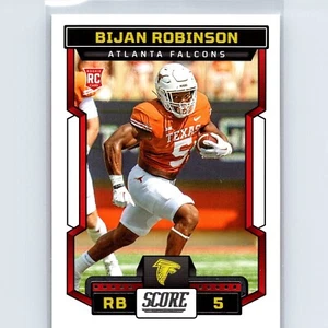 2023 Panini Score Bijan Robinson Base RC #315 Atlanta Falcons - Picture 1 of 2