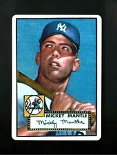 MINT 1996 R&N China Topps Porcelain Reprints /2401 Mickey Mantle #311 HOF =H377=