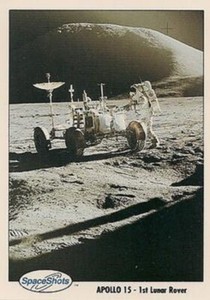1990 Space Ventures - Space Shots - APOLLO 11 - 1st. Lunar Rover - Card #38
