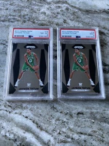 (2)  2017-18 Prizm Jayson Tatum Rookie Card RC #16 PSA 8 PSA 9 Celtics MINT - Picture 1 of 1