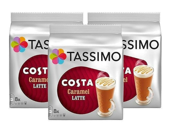 3 X Packs Tassimo White Chocolate COCONUT MILK T Discs Capsules - 24 Photo Related