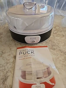Yogurt Probiotics Maker NEW Wolfgang Puck Automatic with 7 Glass Jars - Bild 1 von 7