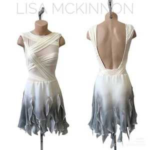 ice figure skating competition dress Gymnastics costume dance Dress dyeing - Afbeelding 1 van 7