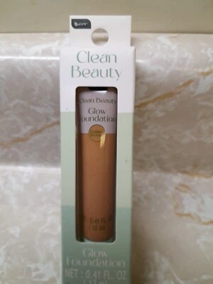 B.pure clean beauty glow foundation in golden bronze - Image 1 of 4