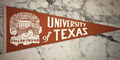 UNIVERSITY OF TEXAS 1978 COTTON BOWL PENNANT Cover