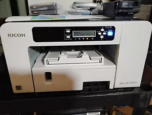 Ricoh Aficio Sg3110dn Printer & (5) New Genuine Inks, Collector Unit, 4815 PC - Picture 1 of 4