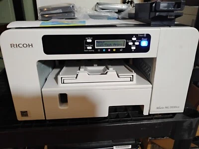 Ricoh Aficio Sg3110dn Printer & (15) New Genuine Inks, Collector Unit, 4815 PC - Image 1 of 4