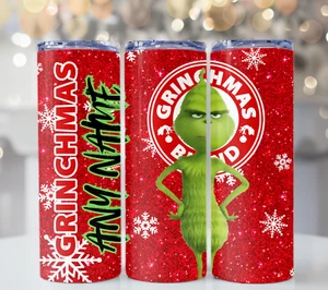 VASO GRINCH NAVIDAD PERSONALIZADO 20 OZ - Imagen 1 de 2