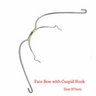 1 Pcs/Pack Dental Orthodontic Extraoral Facebow With Cuspid Hook 97 mm Supply