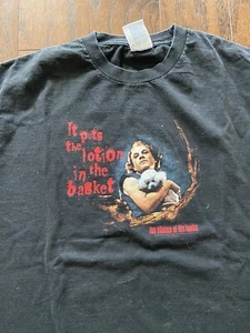 The Silence Of The Lambs Buffalo Bill “Lotion” Movie Promo Shirt Large - 90’s - Picture 1 of 5
