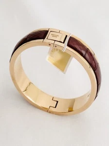 MICHAEL KORS Rose Gold Acetate Bangle Bracelet MKJ5962 $145.00 - Picture 1 of 6