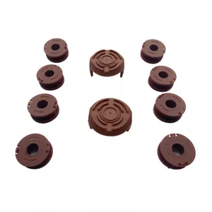 For WORX WA0010 8× String Trimmer Spool Line+2pcs Cap Cover For Weed Eater Edger - Picture 1 of 7