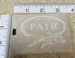 Fair Since 1971 Dealer OEM Original Firearms Decal Sticker Shot Show - Picture 1 of 1
