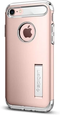 Funda Spigen Slim Armor Kickstand Apple iPhone 8 / iPhone 7, Oro Rosa Foto 1 de 4