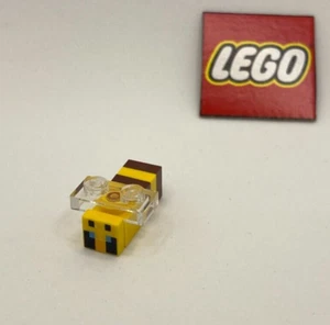 Lego Minecraft Neutral Bee Minifigure -🐝 Passive Bee - New! 🐝 - Picture 1 of 3