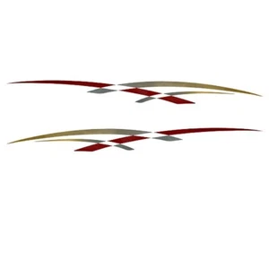 Rinker Boat Graphic Decal VS811801-03-RD | 81 1/2 Inch (Set of 2) - Picture 1 of 2